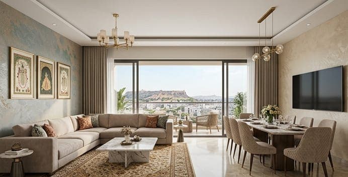 premium 2 bhk flat - Photo 1