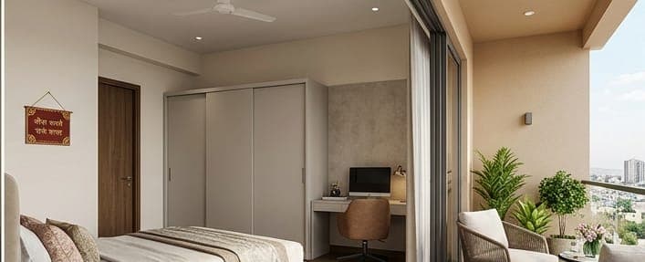 premium 2 bhk flat - Photo 4